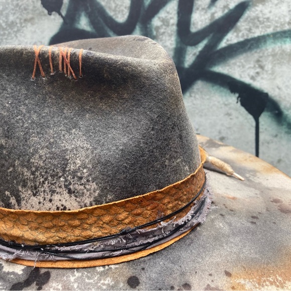 SOLD REBEL YELL Custom Dyed Festival Hat - Picture 12 of 17